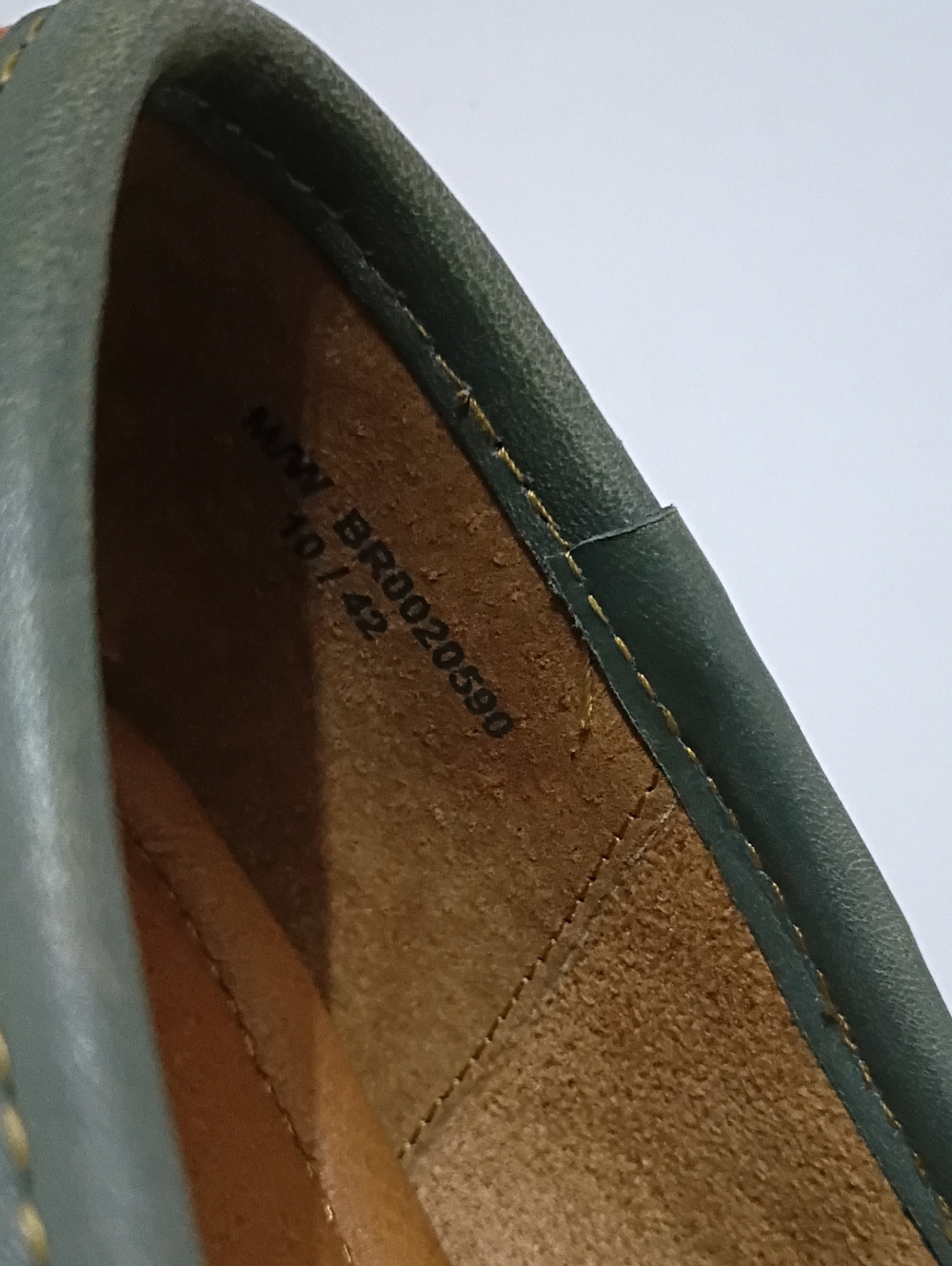 Born Giselle Leather Woven Flats Size 10 - Picture 7 of 7